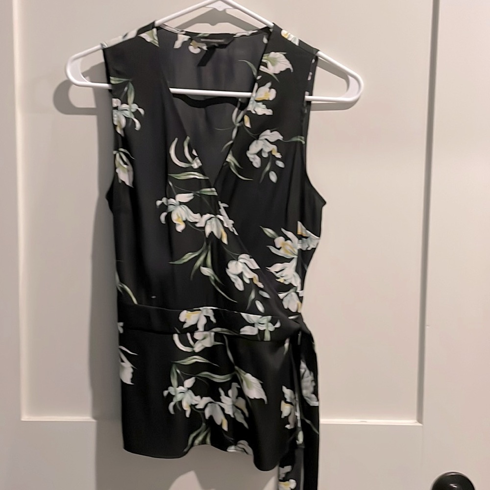 Banana Republic wrap blouse